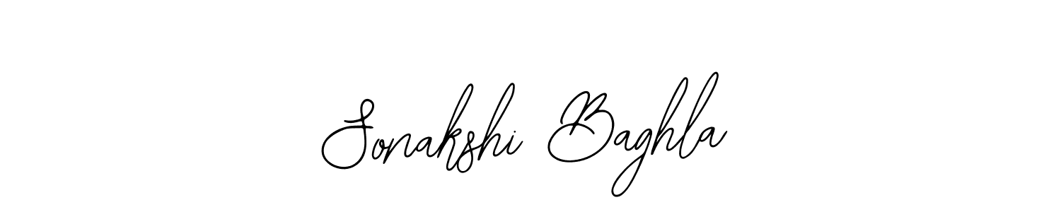 Design your own signature with our free online signature maker. With this signature software, you can create a handwritten (Bearetta-2O07w) signature for name Sonakshi Baghla. Sonakshi Baghla signature style 12 images and pictures png