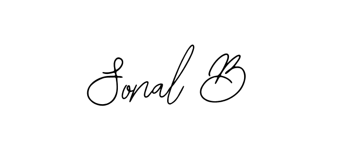 Make a beautiful signature design for name Sonal B. With this signature (Bearetta-2O07w) style, you can create a handwritten signature for free. Sonal B signature style 12 images and pictures png