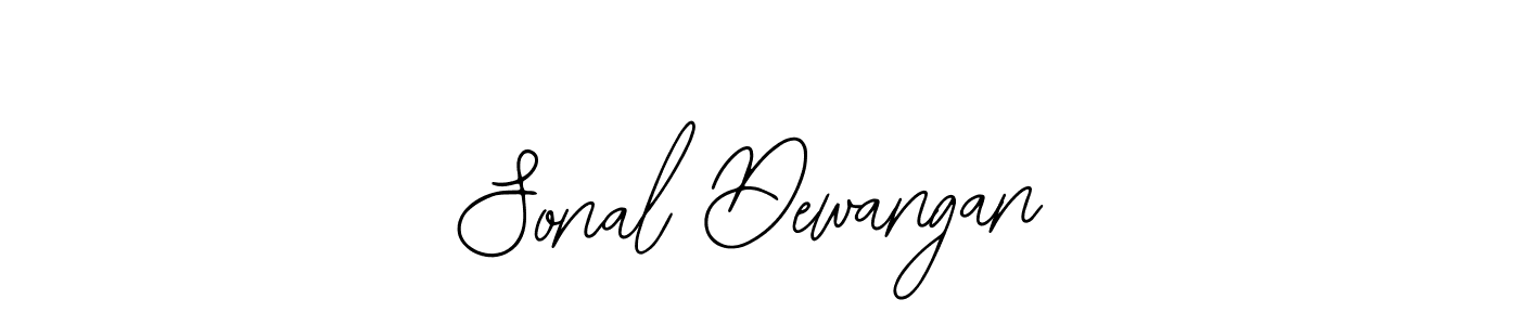 It looks lik you need a new signature style for name Sonal Dewangan. Design unique handwritten (Bearetta-2O07w) signature with our free signature maker in just a few clicks. Sonal Dewangan signature style 12 images and pictures png