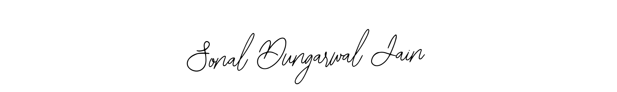 Make a short Sonal Dungarwal Jain signature style. Manage your documents anywhere anytime using Bearetta-2O07w. Create and add eSignatures, submit forms, share and send files easily. Sonal Dungarwal Jain signature style 12 images and pictures png