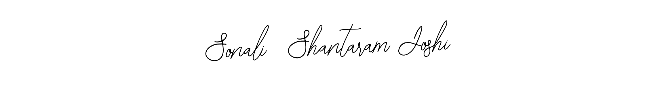 How to make Sonali  Shantaram Joshi signature? Bearetta-2O07w is a professional autograph style. Create handwritten signature for Sonali  Shantaram Joshi name. Sonali  Shantaram Joshi signature style 12 images and pictures png