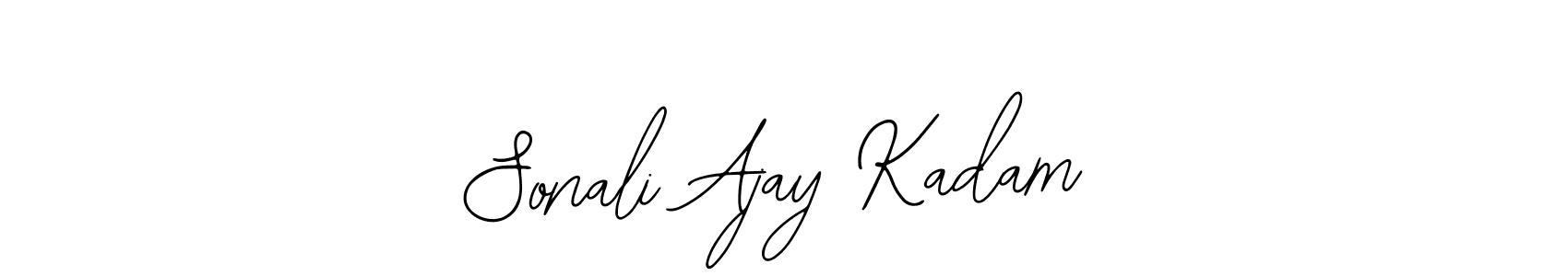 Make a beautiful signature design for name Sonali Ajay Kadam. Use this online signature maker to create a handwritten signature for free. Sonali Ajay Kadam signature style 12 images and pictures png