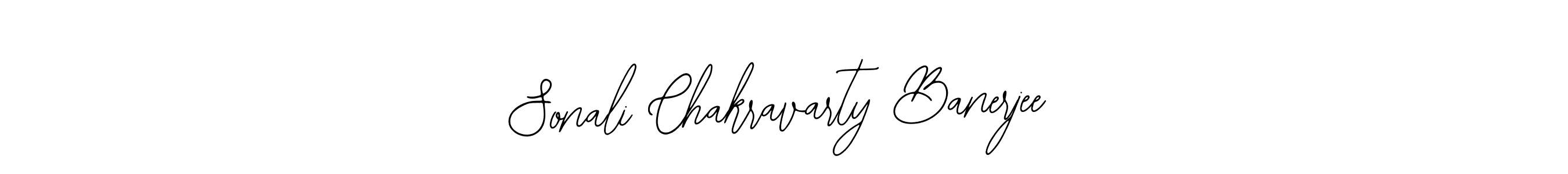 Sonali Chakravarty Banerjee stylish signature style. Best Handwritten Sign (Bearetta-2O07w) for my name. Handwritten Signature Collection Ideas for my name Sonali Chakravarty Banerjee. Sonali Chakravarty Banerjee signature style 12 images and pictures png