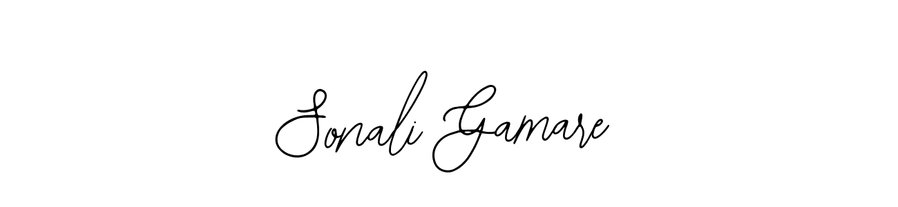 It looks lik you need a new signature style for name Sonali Gamare. Design unique handwritten (Bearetta-2O07w) signature with our free signature maker in just a few clicks. Sonali Gamare signature style 12 images and pictures png