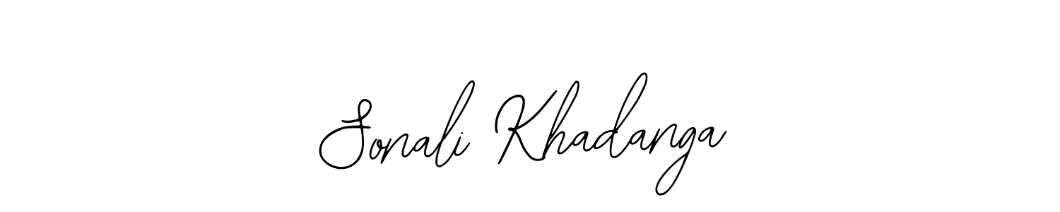 Design your own signature with our free online signature maker. With this signature software, you can create a handwritten (Bearetta-2O07w) signature for name Sonali Khadanga. Sonali Khadanga signature style 12 images and pictures png