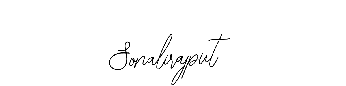 You should practise on your own different ways (Bearetta-2O07w) to write your name (Sonalirajput) in signature. don't let someone else do it for you. Sonalirajput signature style 12 images and pictures png