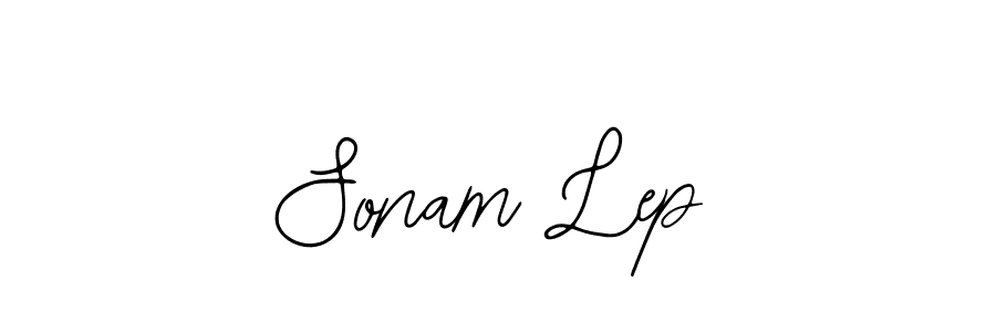 Also we have Sonam Lep name is the best signature style. Create professional handwritten signature collection using Bearetta-2O07w autograph style. Sonam Lep signature style 12 images and pictures png