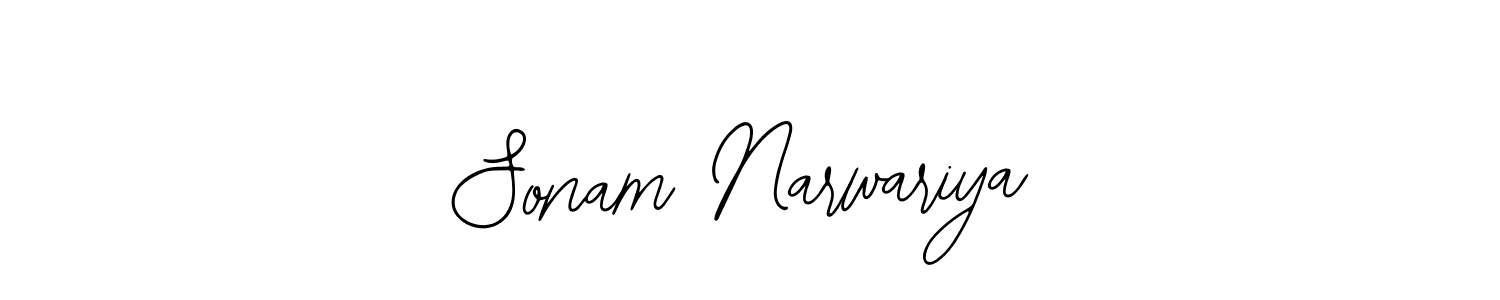 Create a beautiful signature design for name Sonam Narwariya. With this signature (Bearetta-2O07w) fonts, you can make a handwritten signature for free. Sonam Narwariya signature style 12 images and pictures png