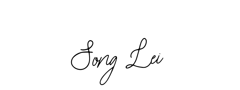 Song Lei stylish signature style. Best Handwritten Sign (Bearetta-2O07w) for my name. Handwritten Signature Collection Ideas for my name Song Lei. Song Lei signature style 12 images and pictures png