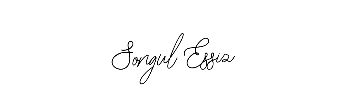Use a signature maker to create a handwritten signature online. With this signature software, you can design (Bearetta-2O07w) your own signature for name Songul Essiz. Songul Essiz signature style 12 images and pictures png
