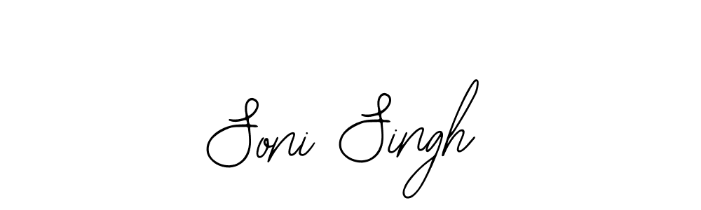 How to make Soni Singh signature? Bearetta-2O07w is a professional autograph style. Create handwritten signature for Soni Singh name. Soni Singh signature style 12 images and pictures png