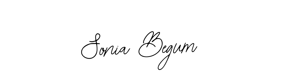 How to make Sonia Begum signature? Bearetta-2O07w is a professional autograph style. Create handwritten signature for Sonia Begum name. Sonia Begum signature style 12 images and pictures png