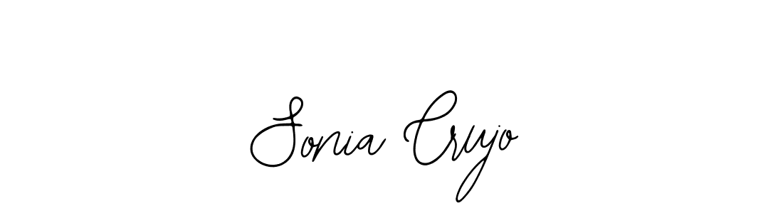 The best way (Bearetta-2O07w) to make a short signature is to pick only two or three words in your name. The name Sonia Crujo include a total of six letters. For converting this name. Sonia Crujo signature style 12 images and pictures png