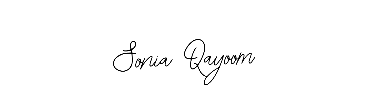 It looks lik you need a new signature style for name Sonia Qayoom. Design unique handwritten (Bearetta-2O07w) signature with our free signature maker in just a few clicks. Sonia Qayoom signature style 12 images and pictures png