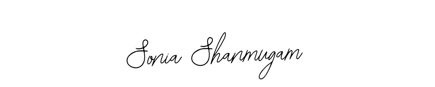 Make a beautiful signature design for name Sonia Shanmugam. Use this online signature maker to create a handwritten signature for free. Sonia Shanmugam signature style 12 images and pictures png