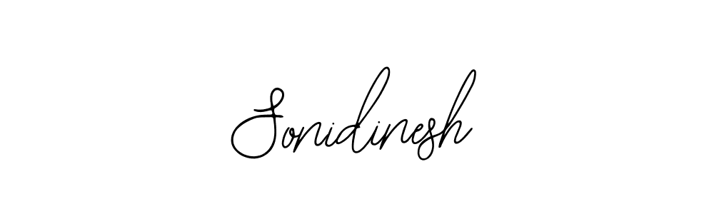 Design your own signature with our free online signature maker. With this signature software, you can create a handwritten (Bearetta-2O07w) signature for name Sonidinesh. Sonidinesh signature style 12 images and pictures png