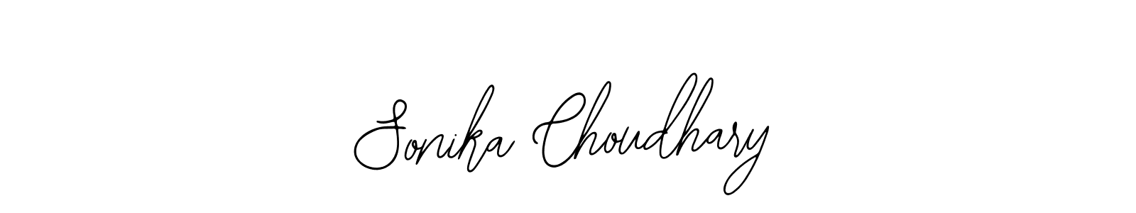 How to Draw Sonika Choudhary signature style? Bearetta-2O07w is a latest design signature styles for name Sonika Choudhary. Sonika Choudhary signature style 12 images and pictures png