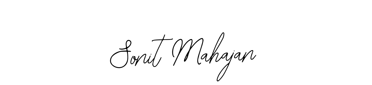 This is the best signature style for the Sonit Mahajan name. Also you like these signature font (Bearetta-2O07w). Mix name signature. Sonit Mahajan signature style 12 images and pictures png