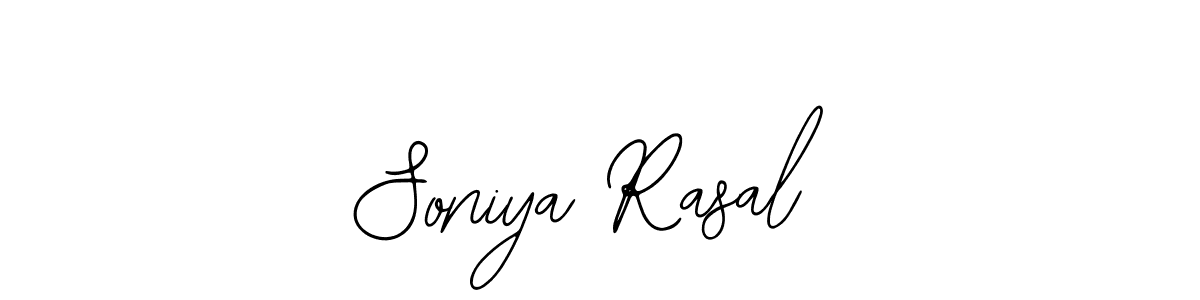 Also we have Soniya Rasal name is the best signature style. Create professional handwritten signature collection using Bearetta-2O07w autograph style. Soniya Rasal signature style 12 images and pictures png