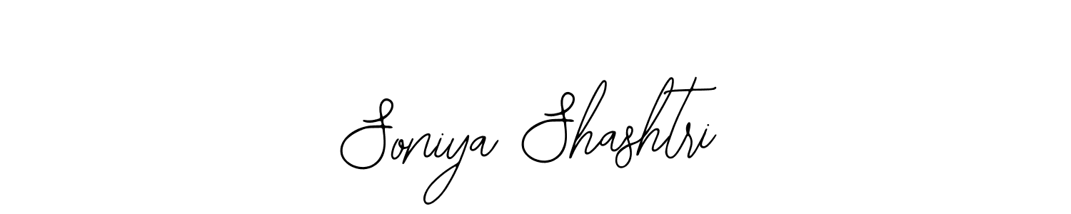 Use a signature maker to create a handwritten signature online. With this signature software, you can design (Bearetta-2O07w) your own signature for name Soniya Shashtri. Soniya Shashtri signature style 12 images and pictures png