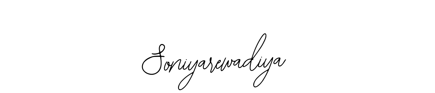 Make a beautiful signature design for name Soniyarewadiya. With this signature (Bearetta-2O07w) style, you can create a handwritten signature for free. Soniyarewadiya signature style 12 images and pictures png