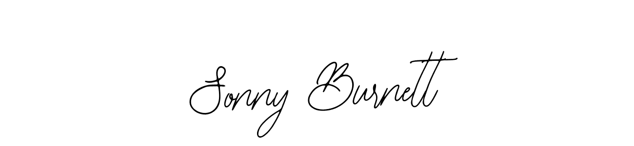 How to make Sonny Burnett name signature. Use Bearetta-2O07w style for creating short signs online. This is the latest handwritten sign. Sonny Burnett signature style 12 images and pictures png