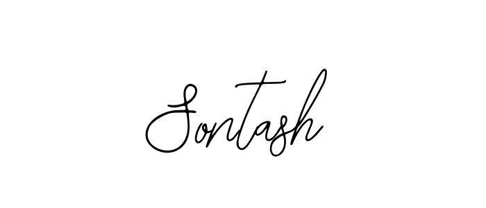 How to make Sontash signature? Bearetta-2O07w is a professional autograph style. Create handwritten signature for Sontash name. Sontash signature style 12 images and pictures png