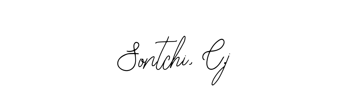 Here are the top 10 professional signature styles for the name Sontchi, C.j. These are the best autograph styles you can use for your name. Sontchi, C.j signature style 12 images and pictures png