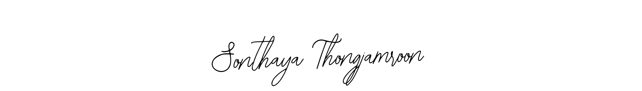 Similarly Bearetta-2O07w is the best handwritten signature design. Signature creator online .You can use it as an online autograph creator for name Sonthaya Thongjamroon. Sonthaya Thongjamroon signature style 12 images and pictures png