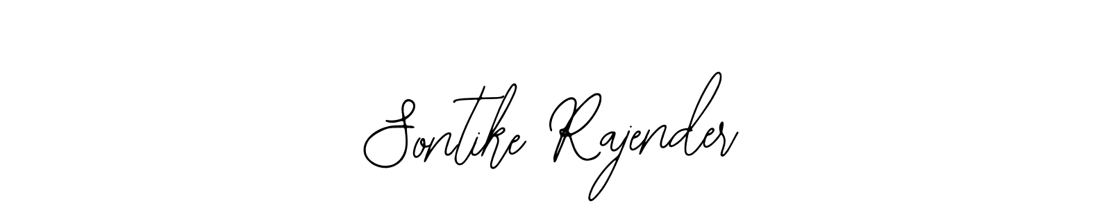 How to Draw Sontike Rajender signature style? Bearetta-2O07w is a latest design signature styles for name Sontike Rajender. Sontike Rajender signature style 12 images and pictures png