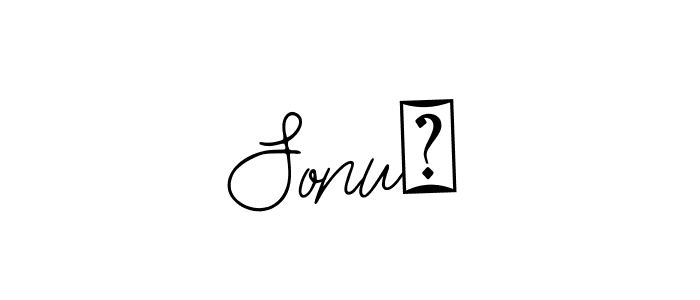Make a beautiful signature design for name Sonu✨. With this signature (Bearetta-2O07w) style, you can create a handwritten signature for free. Sonu✨ signature style 12 images and pictures png