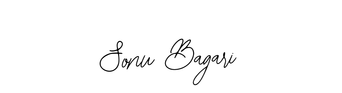 Bearetta-2O07w is a professional signature style that is perfect for those who want to add a touch of class to their signature. It is also a great choice for those who want to make their signature more unique. Get Sonu Bagari name to fancy signature for free. Sonu Bagari signature style 12 images and pictures png