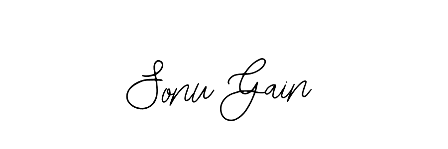 Make a beautiful signature design for name Sonu Gain. Use this online signature maker to create a handwritten signature for free. Sonu Gain signature style 12 images and pictures png