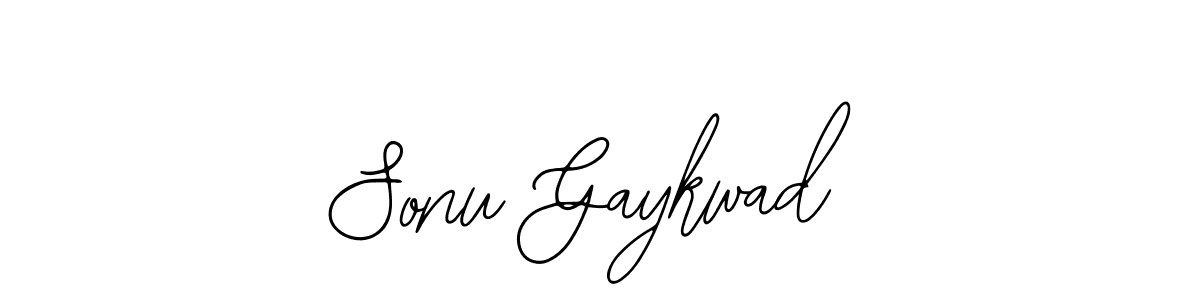 Sonu Gaykwad stylish signature style. Best Handwritten Sign (Bearetta-2O07w) for my name. Handwritten Signature Collection Ideas for my name Sonu Gaykwad. Sonu Gaykwad signature style 12 images and pictures png