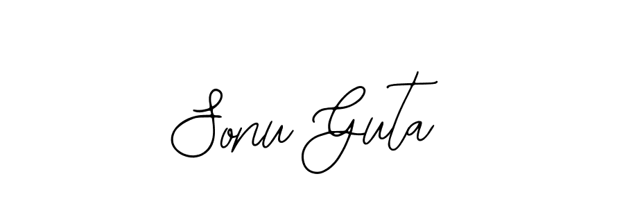 Make a beautiful signature design for name Sonu Guta. Use this online signature maker to create a handwritten signature for free. Sonu Guta signature style 12 images and pictures png