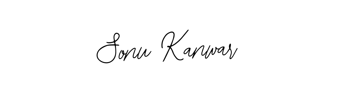 Use a signature maker to create a handwritten signature online. With this signature software, you can design (Bearetta-2O07w) your own signature for name Sonu Kanwar. Sonu Kanwar signature style 12 images and pictures png