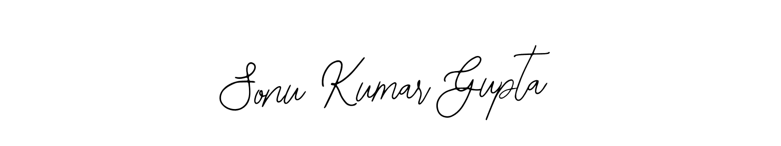 Make a beautiful signature design for name Sonu Kumar Gupta. With this signature (Bearetta-2O07w) style, you can create a handwritten signature for free. Sonu Kumar Gupta signature style 12 images and pictures png