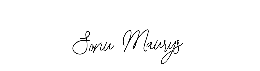 Make a beautiful signature design for name Sonu Maurys. With this signature (Bearetta-2O07w) style, you can create a handwritten signature for free. Sonu Maurys signature style 12 images and pictures png