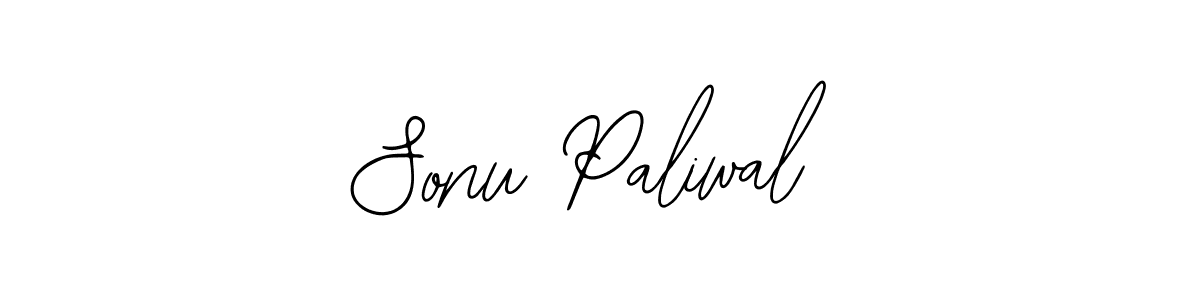 Use a signature maker to create a handwritten signature online. With this signature software, you can design (Bearetta-2O07w) your own signature for name Sonu Paliwal. Sonu Paliwal signature style 12 images and pictures png