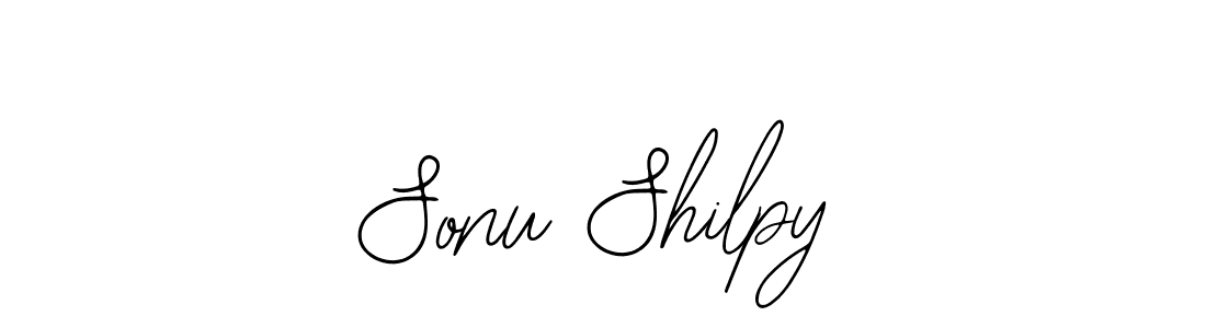 Also You can easily find your signature by using the search form. We will create Sonu Shilpy name handwritten signature images for you free of cost using Bearetta-2O07w sign style. Sonu Shilpy signature style 12 images and pictures png