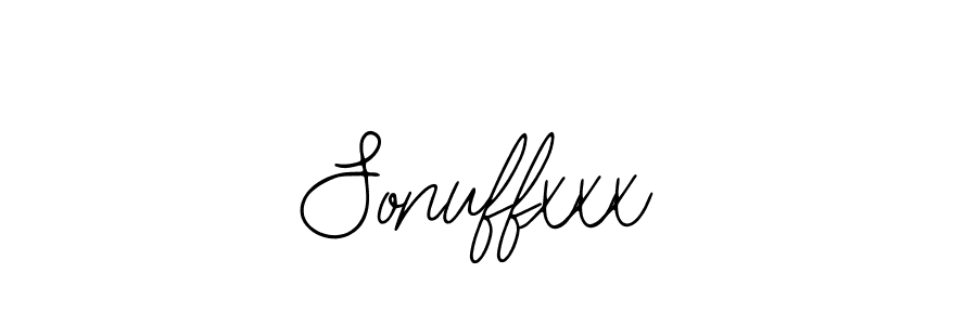 Create a beautiful signature design for name Sonuffxxx. With this signature (Bearetta-2O07w) fonts, you can make a handwritten signature for free. Sonuffxxx signature style 12 images and pictures png