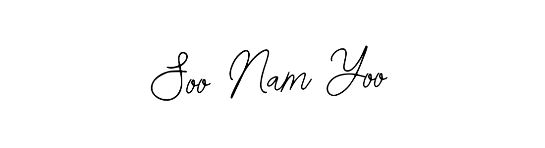 It looks lik you need a new signature style for name Soo Nam Yoo. Design unique handwritten (Bearetta-2O07w) signature with our free signature maker in just a few clicks. Soo Nam Yoo signature style 12 images and pictures png