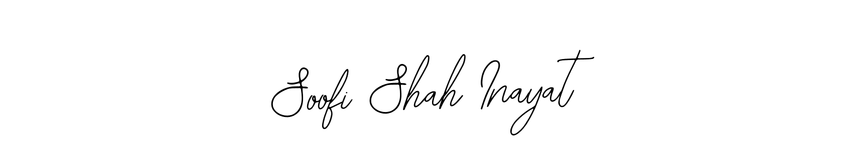 Use a signature maker to create a handwritten signature online. With this signature software, you can design (Bearetta-2O07w) your own signature for name Soofi Shah Inayat. Soofi Shah Inayat signature style 12 images and pictures png