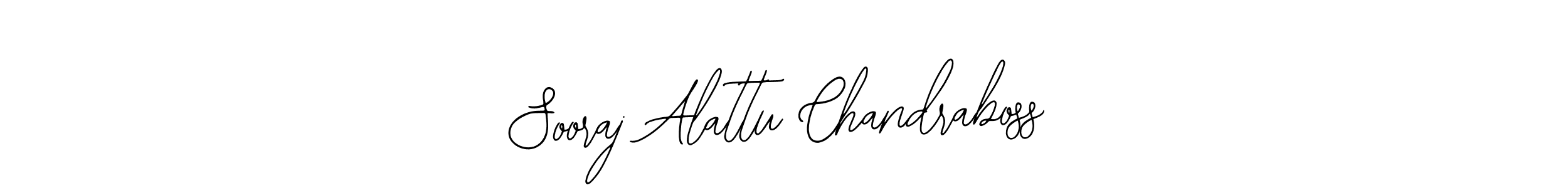 Also we have Sooraj Alattu Chandraboss name is the best signature style. Create professional handwritten signature collection using Bearetta-2O07w autograph style. Sooraj Alattu Chandraboss signature style 12 images and pictures png