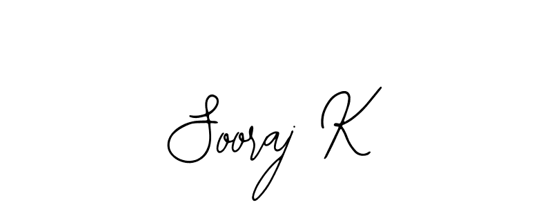 if you are searching for the best signature style for your name Sooraj K. so please give up your signature search. here we have designed multiple signature styles  using Bearetta-2O07w. Sooraj K signature style 12 images and pictures png
