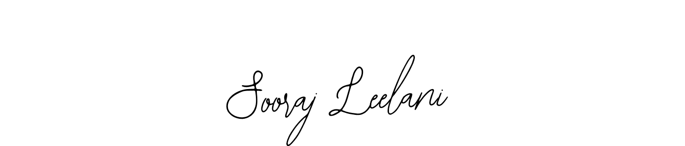 Create a beautiful signature design for name Sooraj Leelani. With this signature (Bearetta-2O07w) fonts, you can make a handwritten signature for free. Sooraj Leelani signature style 12 images and pictures png