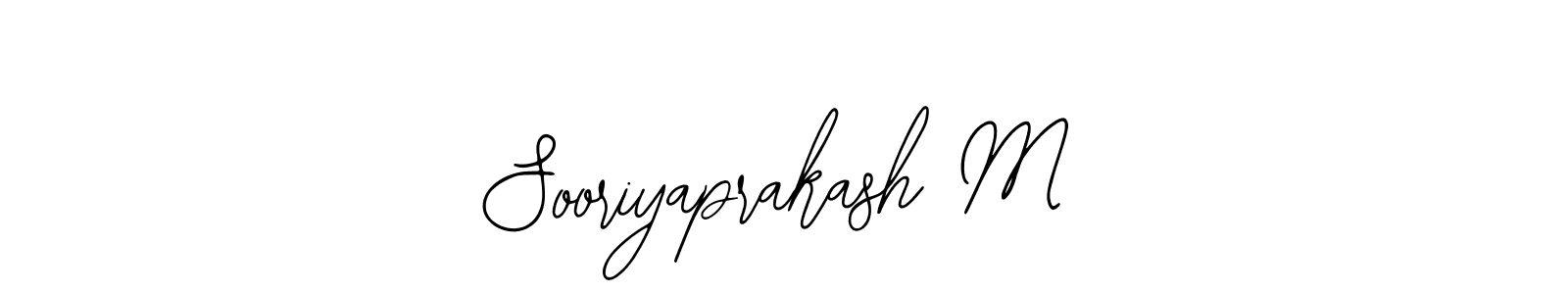 Similarly Bearetta-2O07w is the best handwritten signature design. Signature creator online .You can use it as an online autograph creator for name Sooriyaprakash M. Sooriyaprakash M signature style 12 images and pictures png