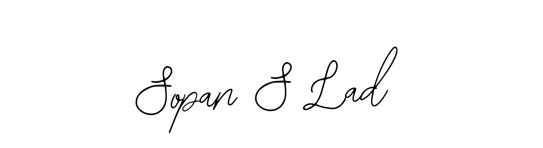 Make a beautiful signature design for name Sopan S Lad. With this signature (Bearetta-2O07w) style, you can create a handwritten signature for free. Sopan S Lad signature style 12 images and pictures png