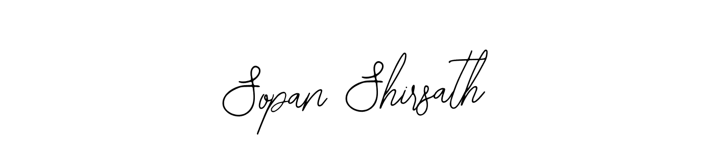 Create a beautiful signature design for name Sopan Shirsath. With this signature (Bearetta-2O07w) fonts, you can make a handwritten signature for free. Sopan Shirsath signature style 12 images and pictures png