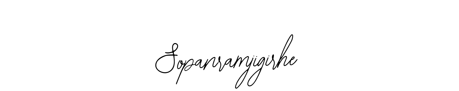 How to Draw Sopanramjigirhe signature style? Bearetta-2O07w is a latest design signature styles for name Sopanramjigirhe. Sopanramjigirhe signature style 12 images and pictures png